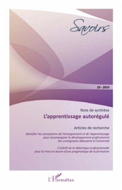 L'apprentissage autorégulé - Perret, Cathy; Huard, Valérie; Demougeot-Lebel, Joëlle; Conjard, Patrick; Cosnefroy, Laurent