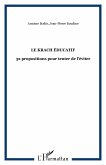 Le krach éducatif