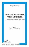 Identité nationale, amer Ministère