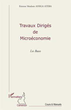 Travaux dirigés de Microéconomie - Assiga Ateba, Etienne Modeste