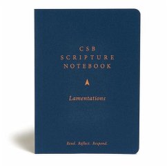 CSB Scripture Notebook, Lamentations - Csb Bibles By Holman