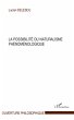La possibilité du naturalisme... - Bild 1