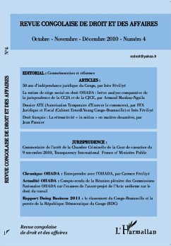 Revue congolaise de droit et des affaires N° 4 - Collectif