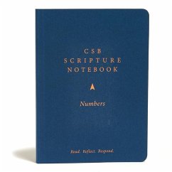 CSB Scripture Notebook, Numbers - Csb Bibles By Holman