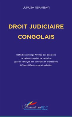 Droit judiciaire congolais - Nasambayo, Lukusa