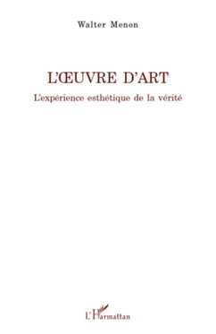 L'¿uvre d'art - Menon, Walter