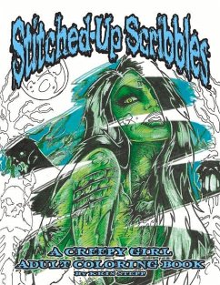 Stitched Up Scribbles Adult Coloring Book - Stepp, Kris