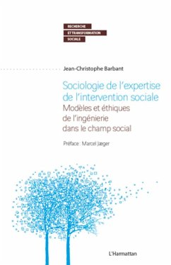 Cover Sociologie de l'expertise de l'intervention sociale