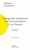 L'intégration européenne par l'environnement