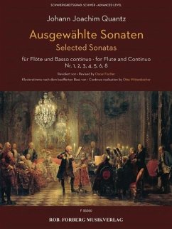 Cover Selected Sonatas Flute and Basso Continuo (Piano)