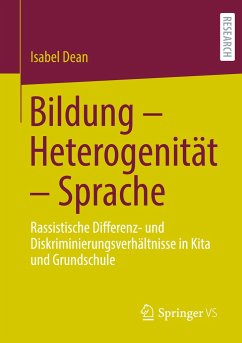 Bildung ¿ Heterogenität ¿ Sprache - Dean, Isabel