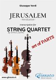 Jerusalem (introduction) String Quartet - Set of parts (fixed-layout eBook, ePUB)