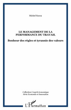 Le management de la performance du travail - Rocca, Michel