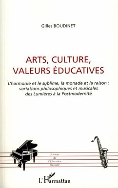 Arts, culture, valeurs éducatives - Boudinet, Gilles