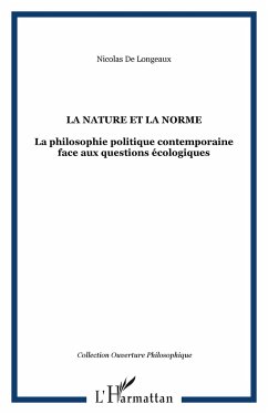 La nature et la norme - de Longeaux, Nicolas