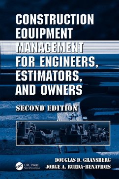 Cover Construction Equipment Management for Engineers, Estimators, and Owners (eBook, PDF)