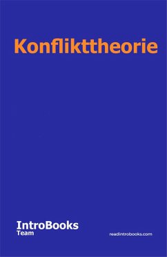 Cover Konflikttheorie (eBook, ePUB)