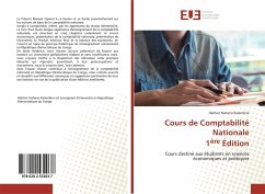 Cours de Comptabilité Nationale 1ère Édition - Nahano Kalembire, Héritier