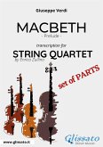 Macbeth (prelude) String quartet - Set of parts (fixed-layout eBook, ePUB)