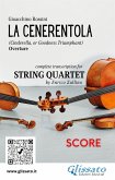 String Quartet score &quote;La Cenerentola&quote; overture by Rossini (fixed-layout eBook, ePUB)