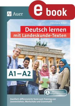 Deutsch lernen mit Landeskunde - Texten A1 - A2 (eBook, PDF) - Bößel, Christiane