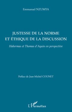 Justesse de la norme et éthique de la discussion - Nzumya, Emmanuel