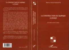 La construction du rapport à l'écrit - Fialip Baratte, Martine