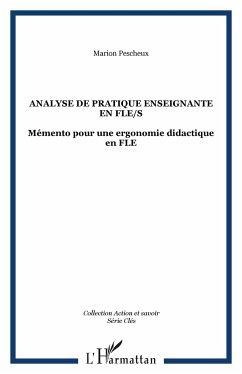 Analyse de pratique enseignante en FLE/S - Pescheux, Marion