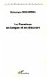 Le paradoxe en langue et en discours - Bild 1