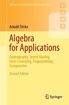 Algebra for Applications (eBook, PDF) - Slinko, Arkadii