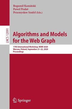 Algorithms and Models for the Web Graph (eBook, PDF)