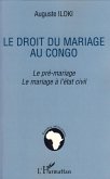 Le droit du mariage au Congo