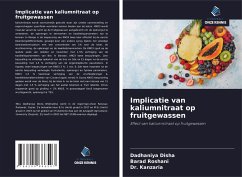 Implicatie van kaliumnitraat op fruitgewassen - Disha, Dadhaniya;Roshani, Barad;Kanzaria