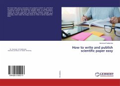 How to write and publish scientific paper easy