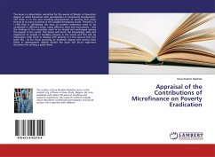 Appraisal of the Contributions of Microfinance on Poverty Eradication