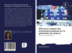 Effet de la cotation des entreprises publiques sur la génération de revenus - Maseno, Matilda