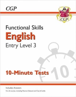 Cover Functional Skills English Entry Level 3 - 10 Minute Tests