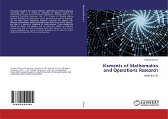 Elements of Mathematics and Operations Research