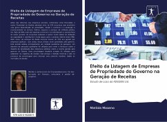 Efeito da Listagem de Empresas de Propriedade do Governo na Geração de Receitas - Maseno, Matilda