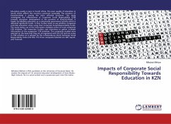 Impacts of Corporate Social Responsibility Towards Education in KZN