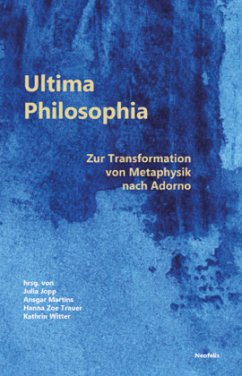 Ultima Philosophia - Disegni, Manuel;Fink, Lea;Hayner, Jakob;Jopp, Julia;Martins, Ansgar;Trauer, Hanna Zoe