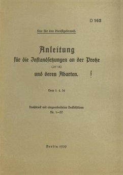 D 162 Anleitung für die Instandsetzungen an der Protze