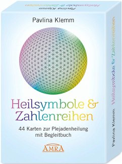 Heilsymbole & Zahlenreihen: 44 Karten zur Plejadenheilung mit Begleitbuch - Klemm, Pavlina