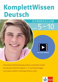 Klett KomplettWissen Deutsch Gymnasium (eBook, PDF) - Alof, Sonja; Wilmot-Günther, Astrid