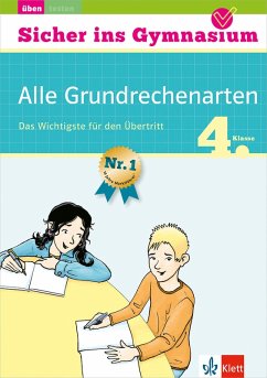Klett Sicher ins Gymnasium Alle Grundrechenarten 4. Klasse (eBook, PDF) - Heuchert, Detlev