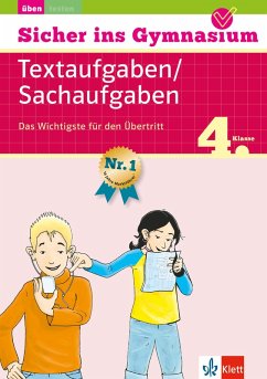 Klett Sicher ins Gymnasium Textaufgaben / Sachaufgaben 4. Klasse (eBook, PDF) - Heuchert, Detlev