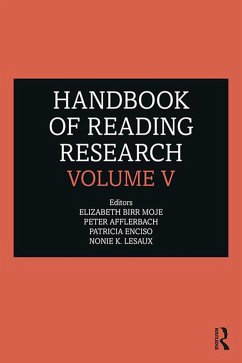 Handbook of Reading Research, Volume V (eBook, ePUB) - Moje, Elizabeth Birr; Afflerbach, Peter P.; Enciso, Patricia; Lesaux, Nonie K