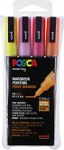 uni-ball Marker POSCA PC-3M Glitter warme Farben 4er Set