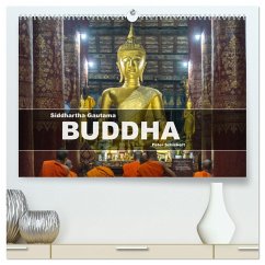 Siddhartha Gautama - Buddha (hochwertiger Premium Wandkalender 2025 DIN A2 quer), Kunstdruck in Hochglanz