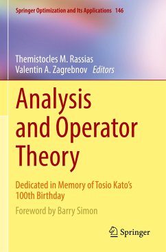 Analysis and Operator Theory